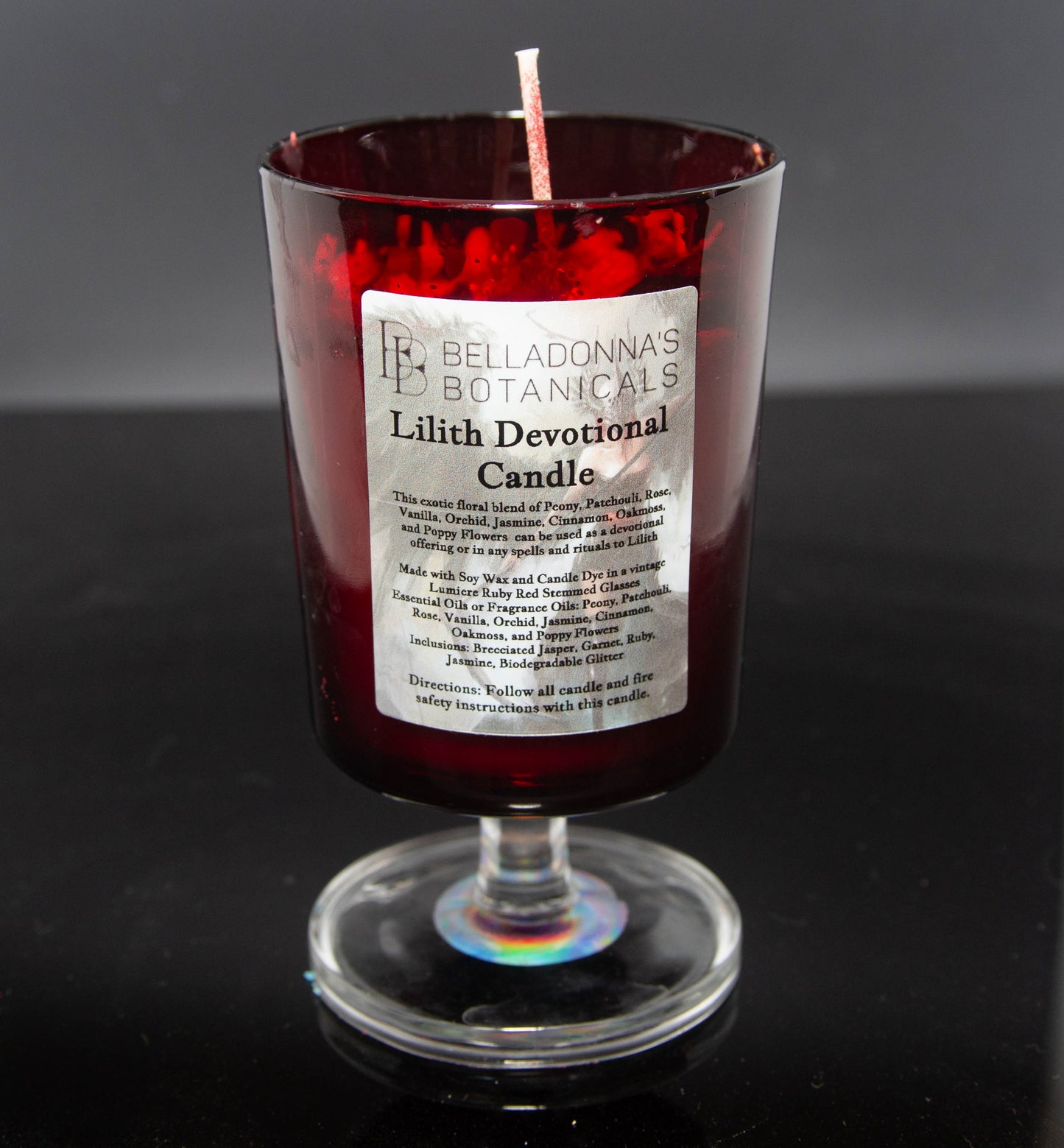 Lilith Devotional Candle