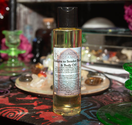 Return to Sender Bath & Body Oil