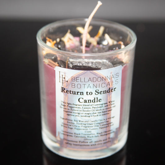 Return to Sender Candle