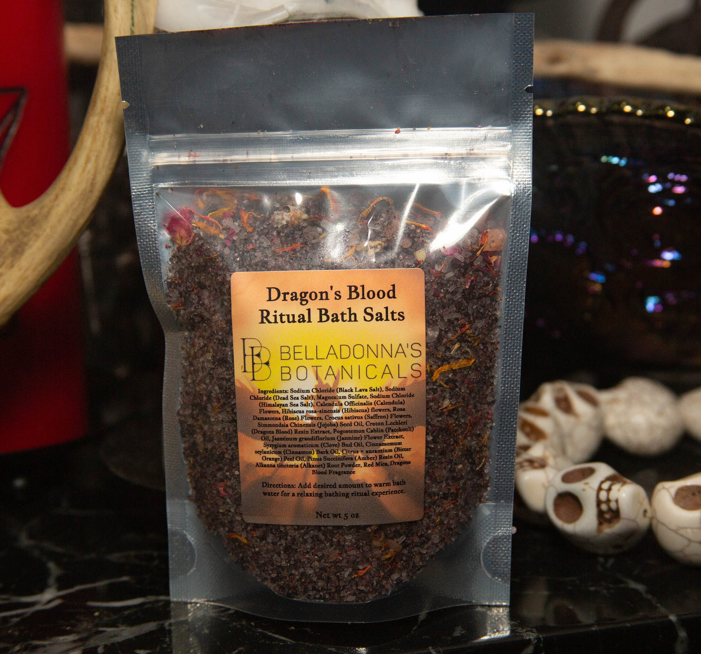 Dragon's Blood Ritual Bath Salts